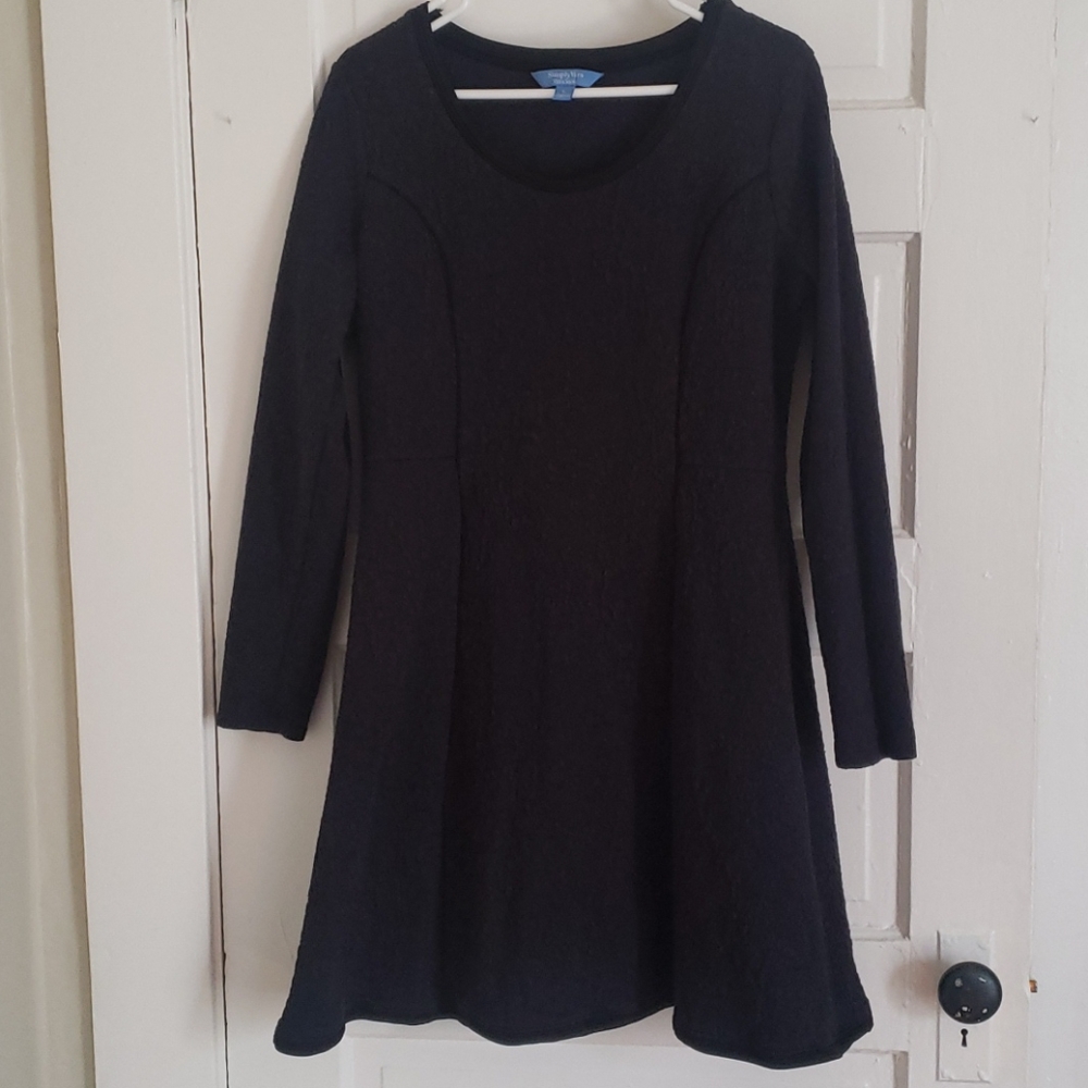 Vera Wang Jacquard Dress